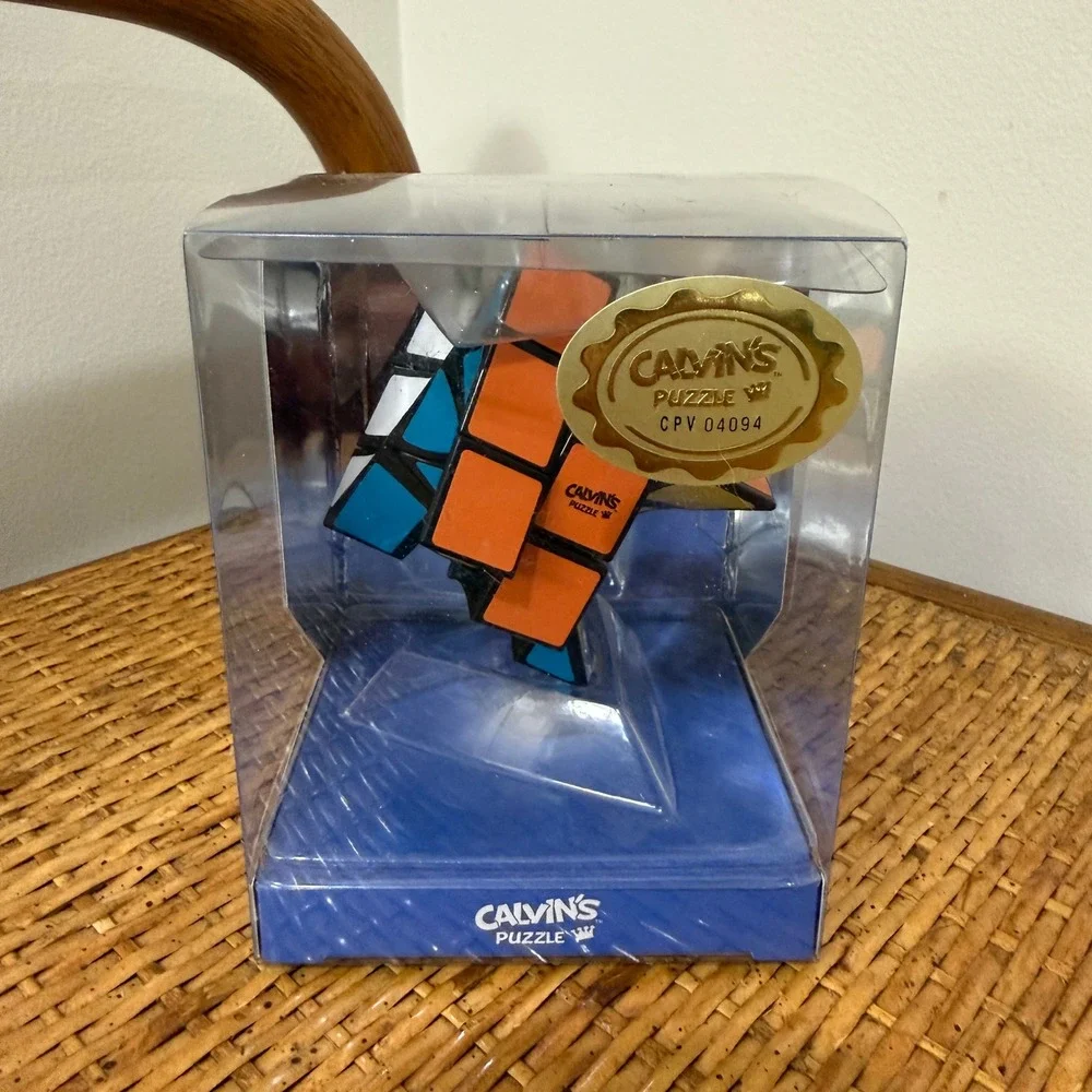 Calvin's Puzzle Twist Cube 3x3 Brainteaser New Sealed CPV 04094 China